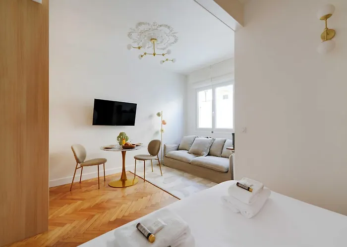 公寓 Peaceful Chic - 2p - Parc Monceau 巴黎